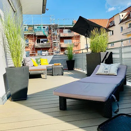 Penthouse Mit Xl Terrasse Inklusive Stellplatz In Lage * Nürnberg