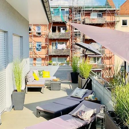 Penthouse Mit Xl Terrasse Inklusive Stellplatz In Lage Lägenhet Nürnberg