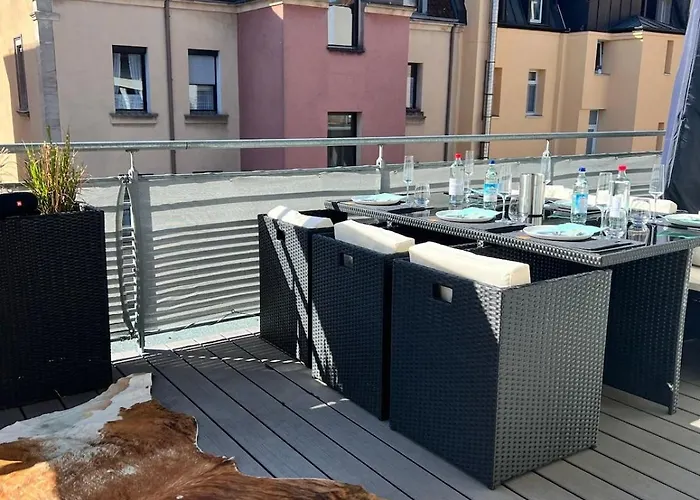Penthouse Mit Xl Terrasse Inklusive Stellplatz In Lage * Núremberg