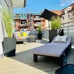 Penthouse Mit Xl Terrasse Inklusive Stellplatz In Lage * نورنبيرغ