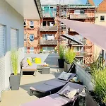 Penthouse Mit Xl Terrasse Inklusive Stellplatz In Lage شقة نورنبيرغ