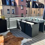 Penthouse Mit Xl Terrasse Inklusive Stellplatz In Lage * نورنبيرغ