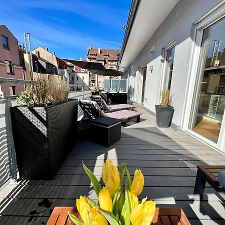 شقة Penthouse Mit Xl Terrasse Inklusive Stellplatz In Lage *